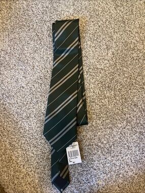 Harry Potter Slytherin Striped Dress Tie